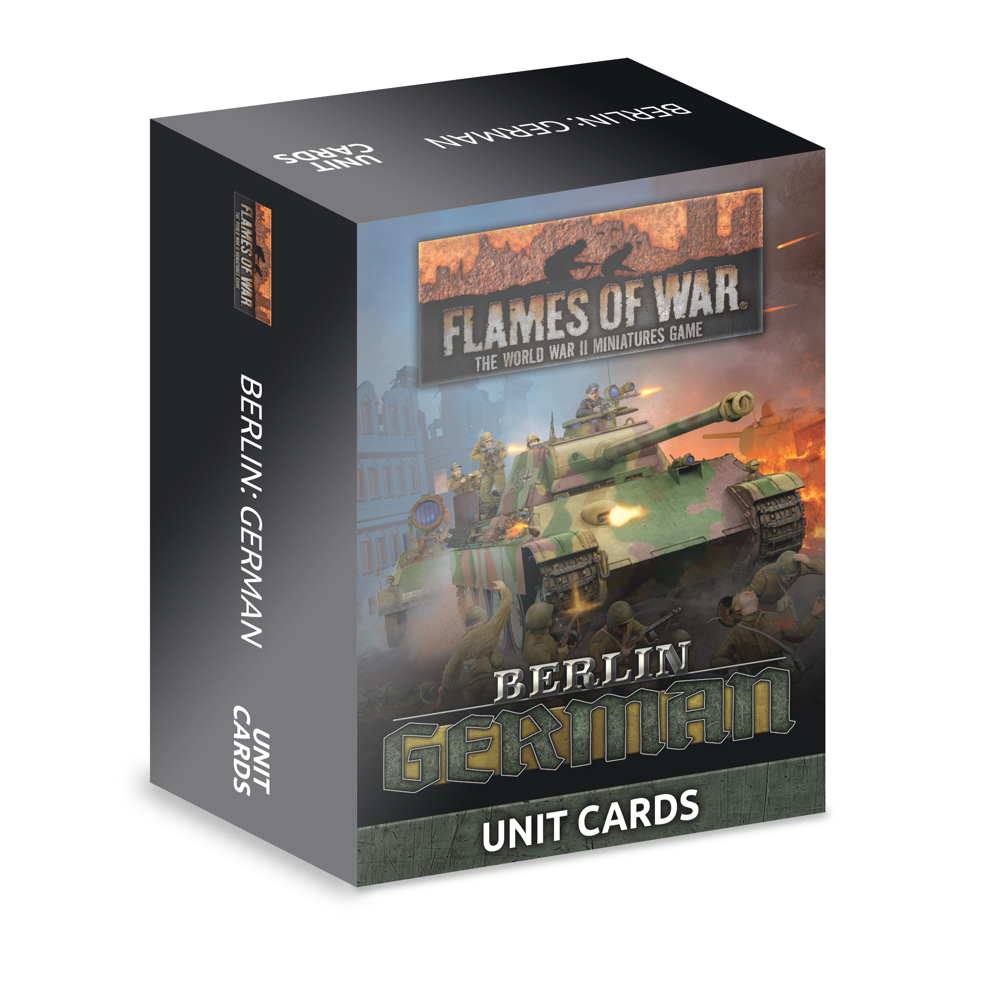 Flames of War: Berlin: German: Unit Cards 
