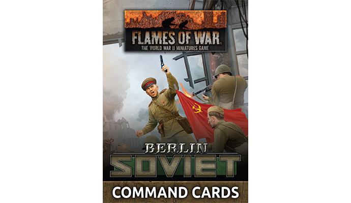 Flames of War: Berlin: Soviet Command Cards 
