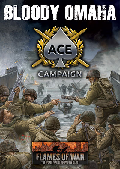 Flames of War: Bloody Omaha Ace Campaign Card Pack 