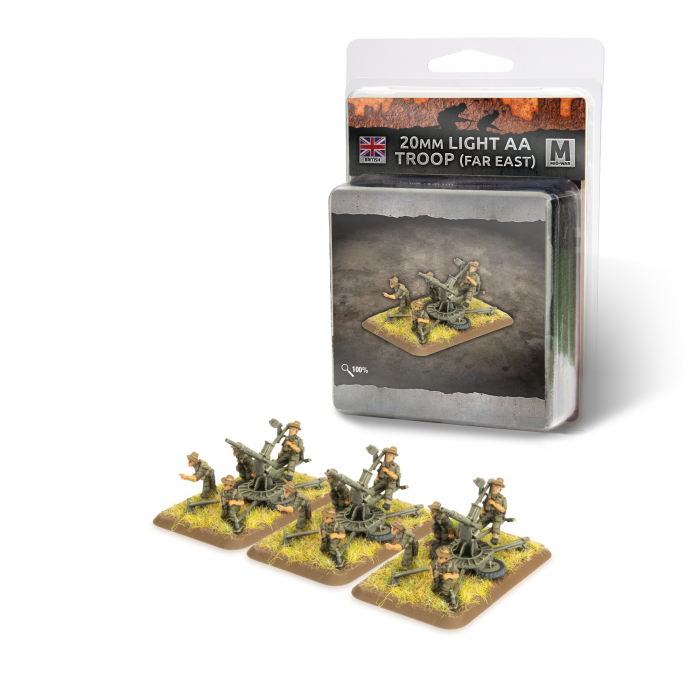 Flames of War: British: 20mm Light AA Troop 
