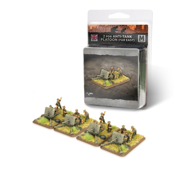 Flames of War: British: 2pdr Anti-tank Platoon (Far East) 