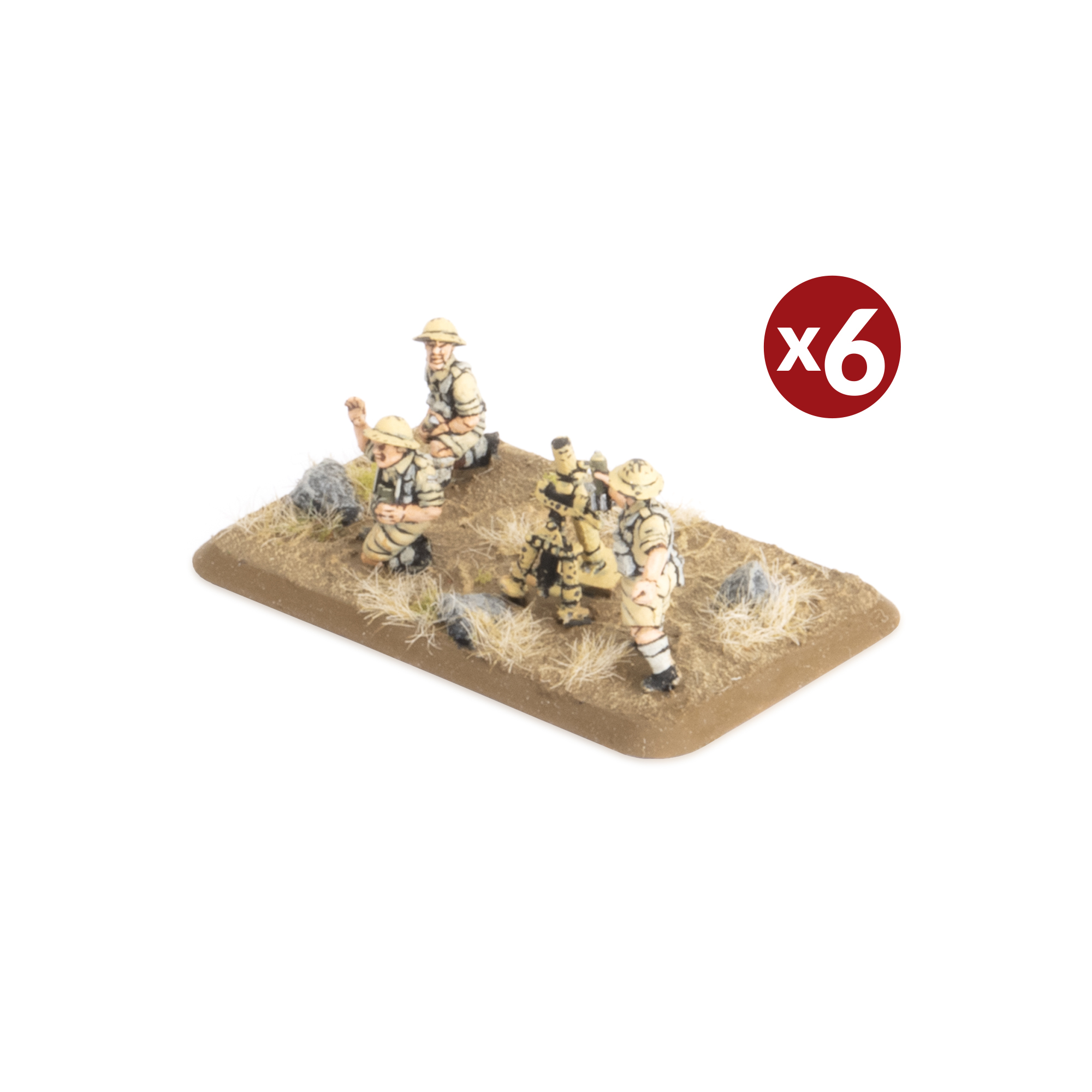 Flames of War: British: 3-inch Mortar Platoon (8th Army) 