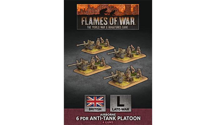 Flames of War: British: (Airborne) 6 pdr Anti-Tank Platoon 