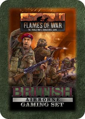 Flames of War: British Airborne Gaming Set (x20 Tokens, x2 Objectives, x16 Dice) 
