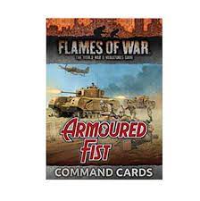 Flames of War: British Armoured Fist Unit and Command Cards 