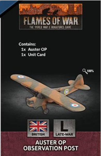 Flames of War: British: Auster OP Observation Post 