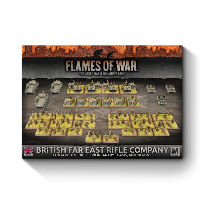 Flames of War: British: British Far East Rifle Company Army Deal 