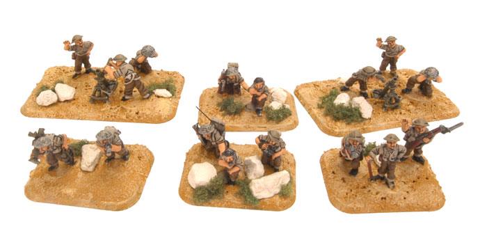 Flames of War: British: COMPANY HQ (BR761) 