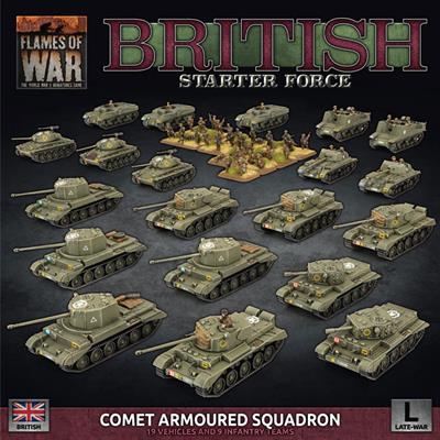 Flames of War: British Comet Armoured Squadron 