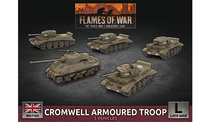 Flames of War: British: Cromwell Armoured Troop 