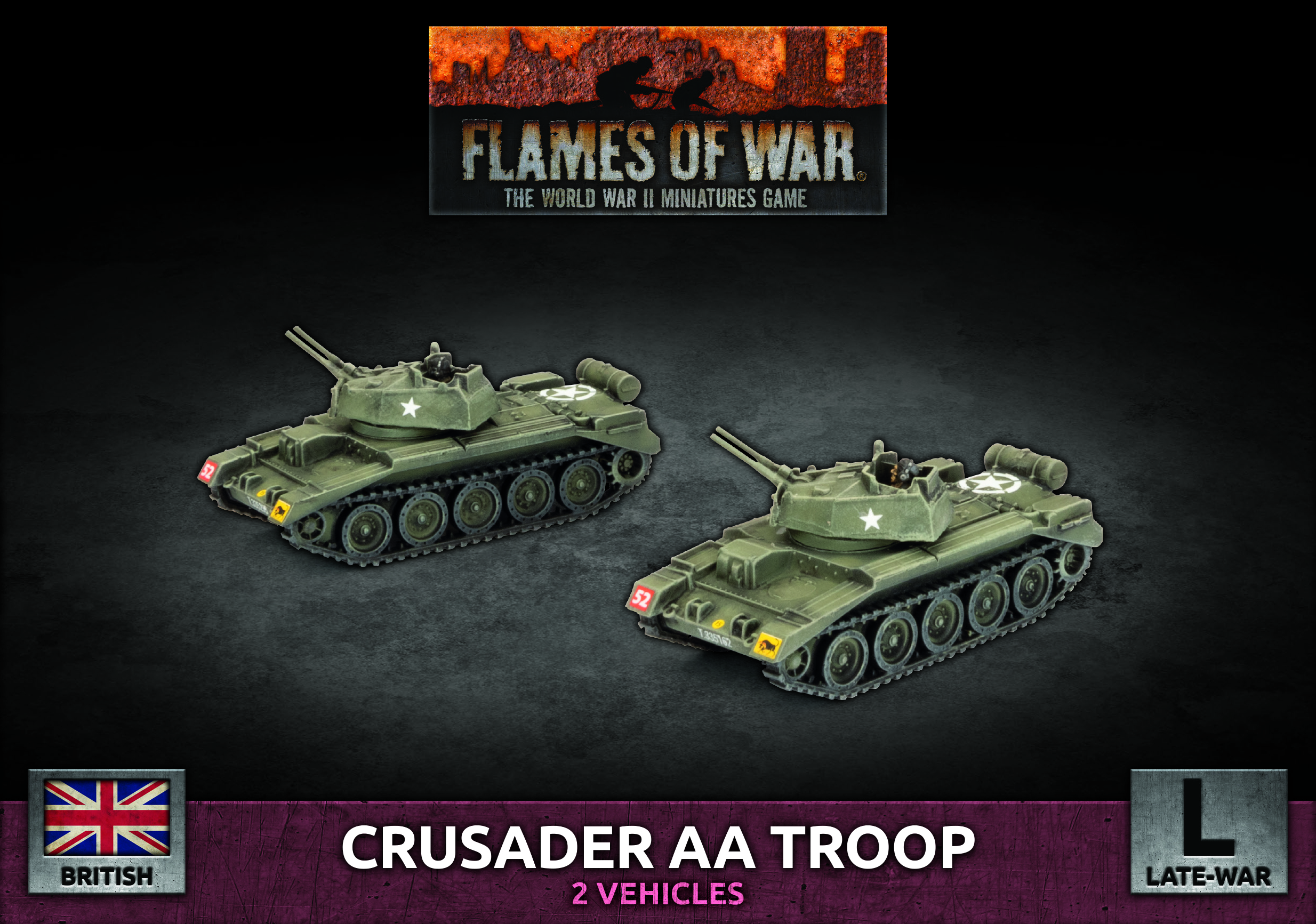 Flames of War: British: Crusader AA 