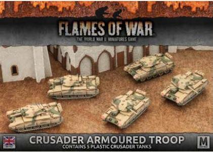 Flames of War: British: Crusader Armoured Troop 