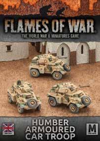 Flames of War: British: Humber Armoured Car Troop 