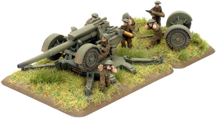 Flames of War: British: OQF 3.7inch Anti-aircraft gun 