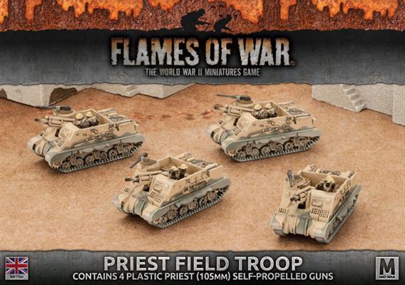 Flames of War: British: Priest Field Troop 
