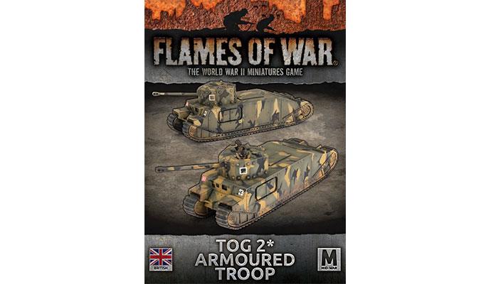 Flames of War: British: TOG 2* (17pdr) Tanks (x2) 