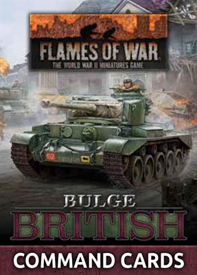 Flames of War: Bulge: British Command Cards 