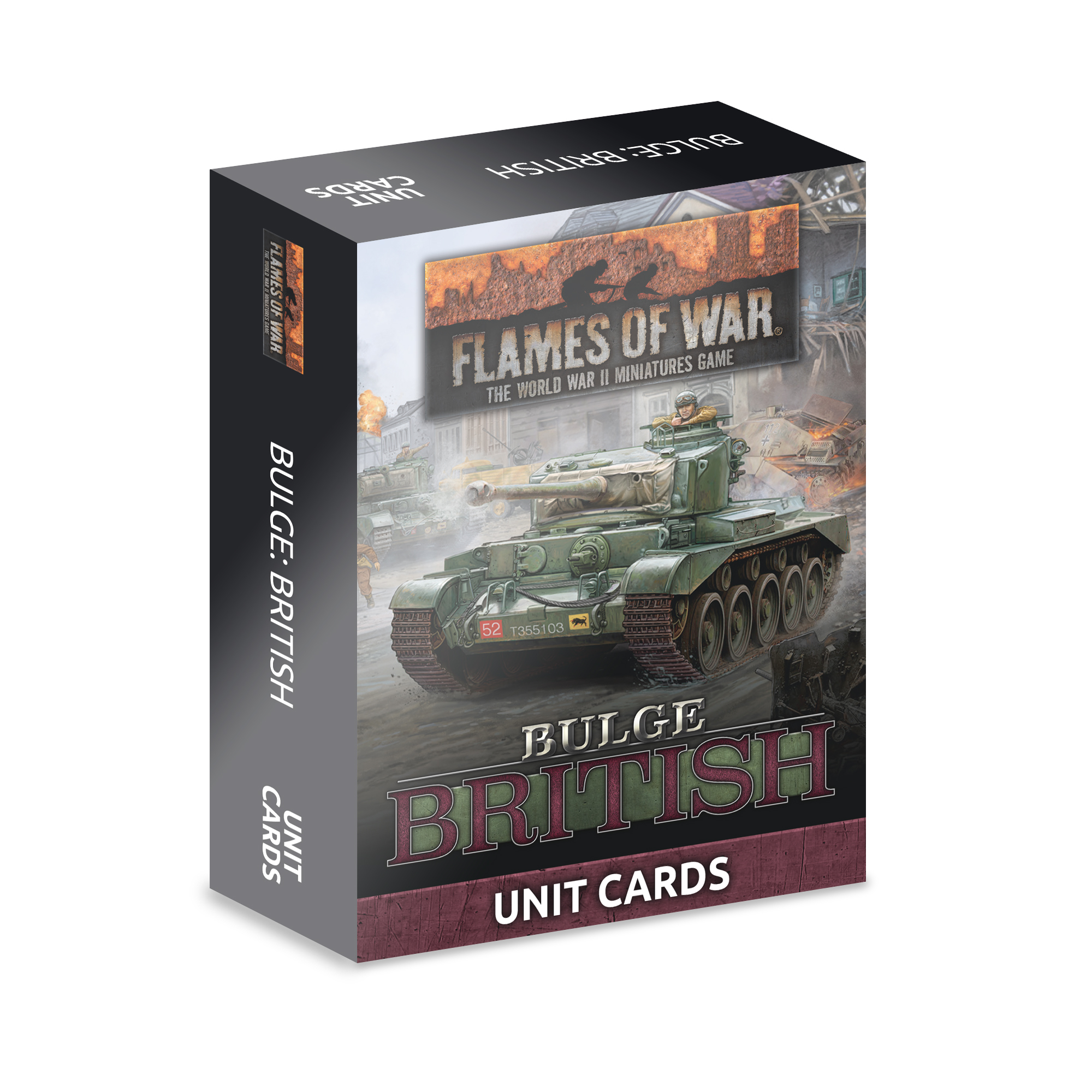 Flames of War: Bulge: British: Unit Cards  