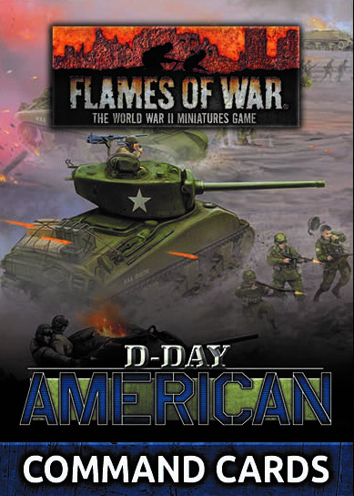 Flames of War: D-Day American - Command Cards 