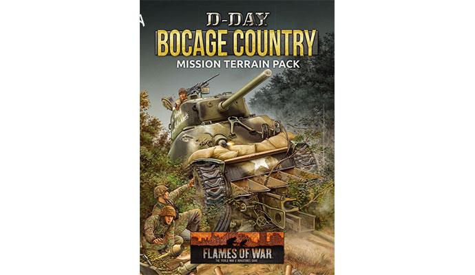 Flames of War: D-Day: Bocage Mission Terrain Pack 