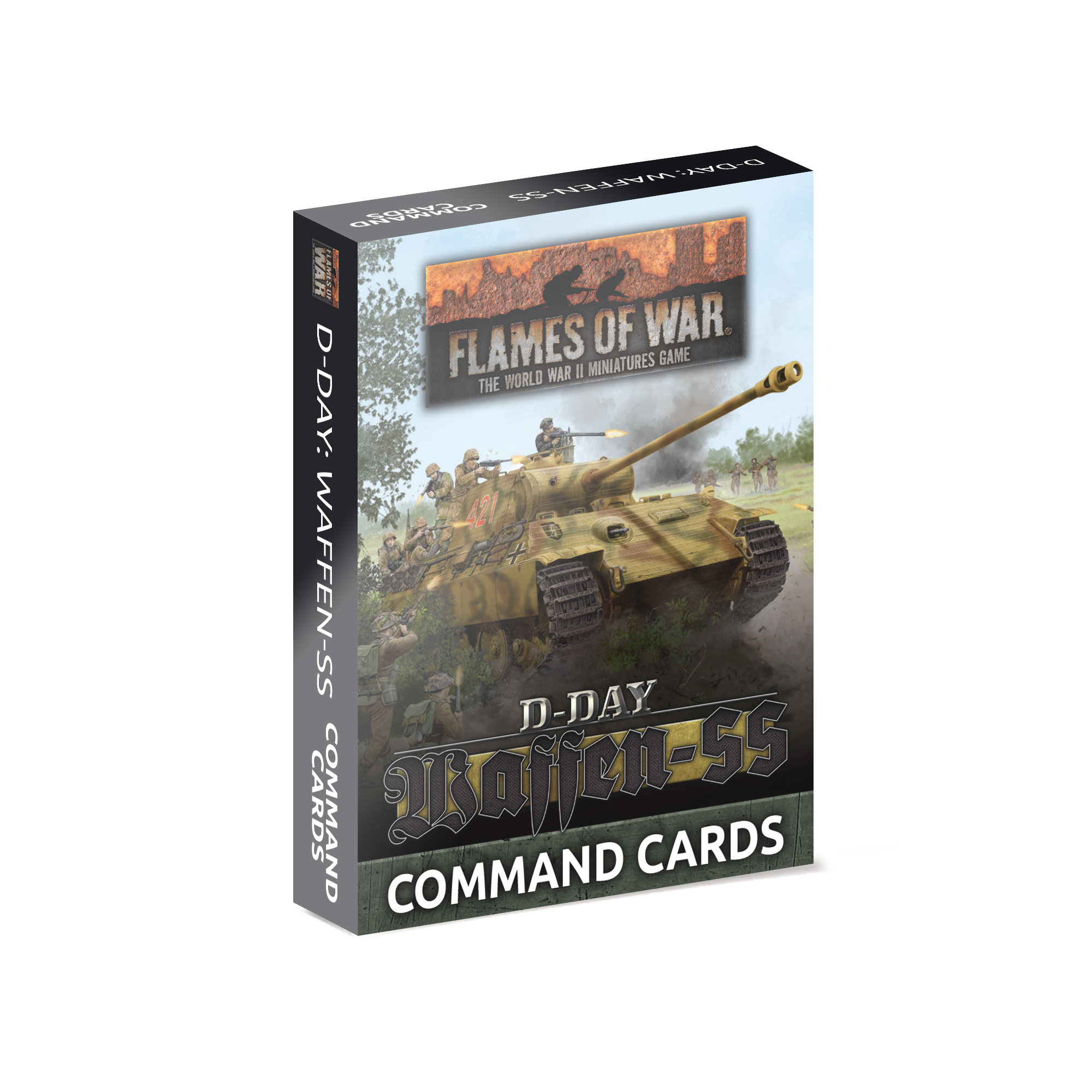 Flames of War: D-Day: Waffen-SS: Command Card Pack 