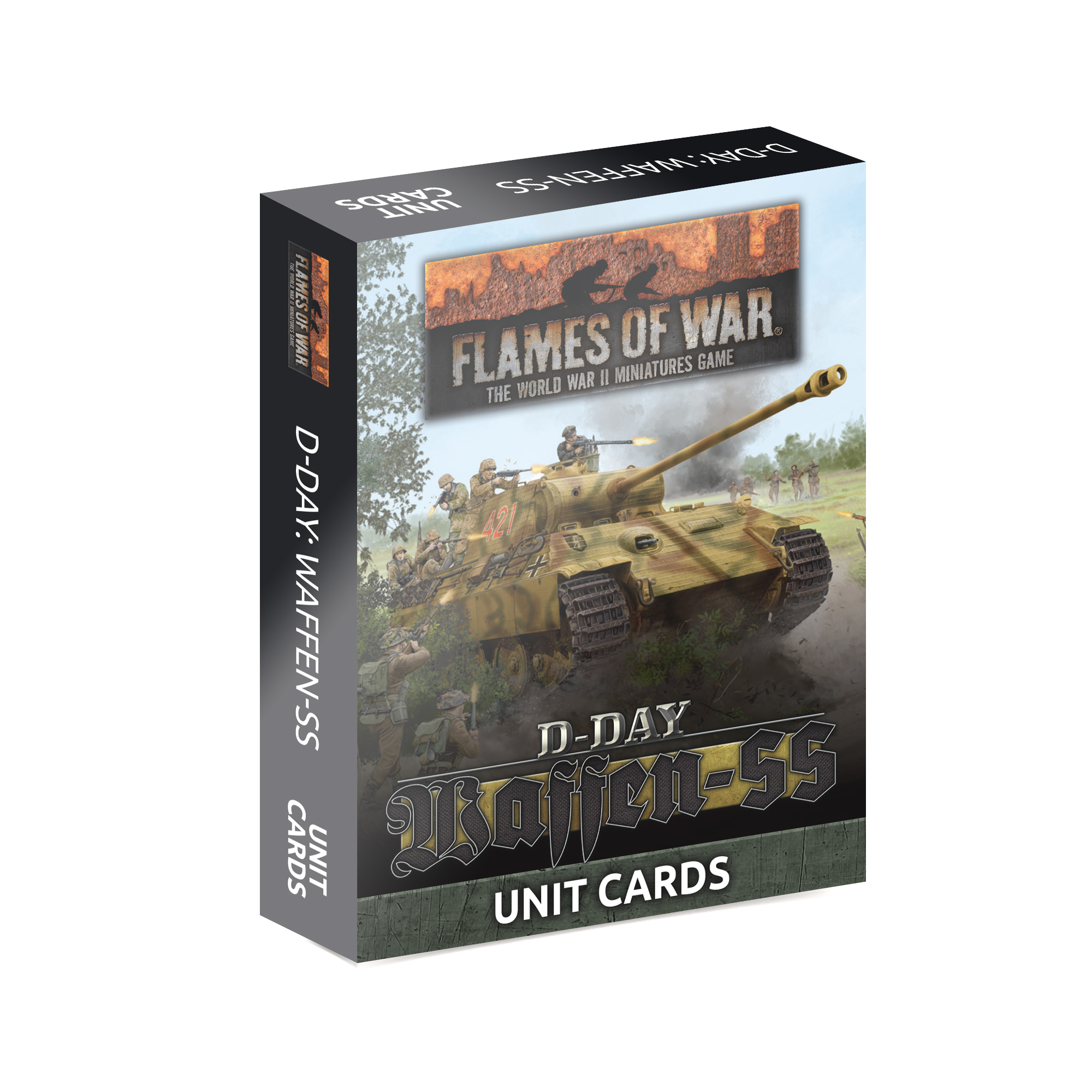 Flames of War: D-Day: Waffen-SS: Unit Card Pack 