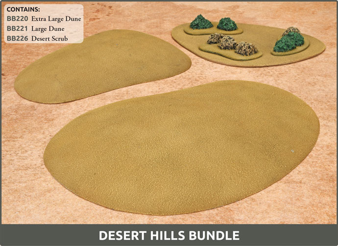 Flames of War: Desert Hills Bundle 