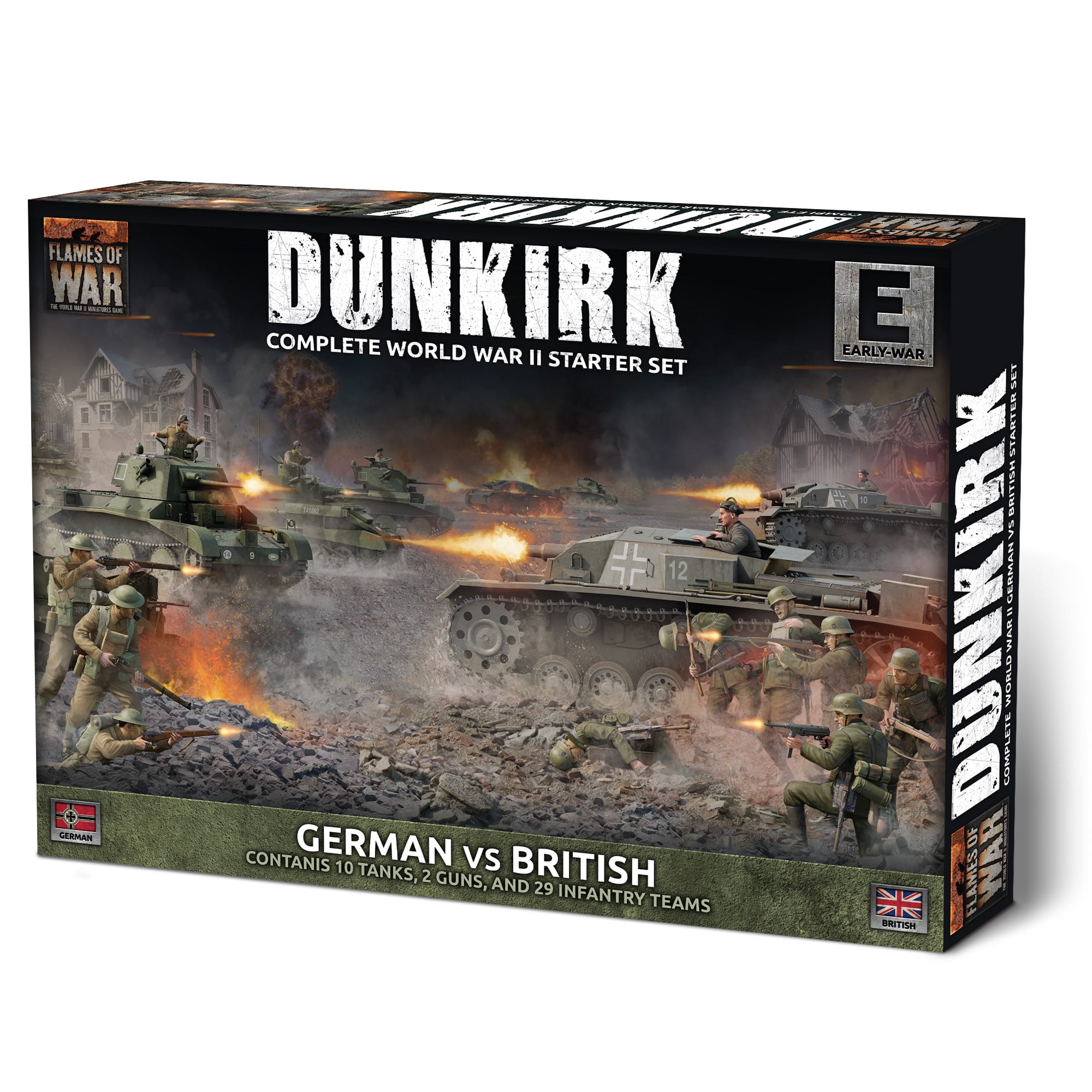 Flames of War: Dunkirk: British vs German Starter Set 