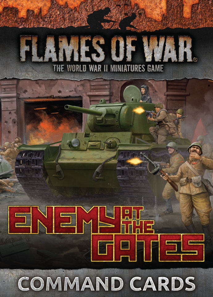 Flames of War: Enemy at the Gates Command Cards 