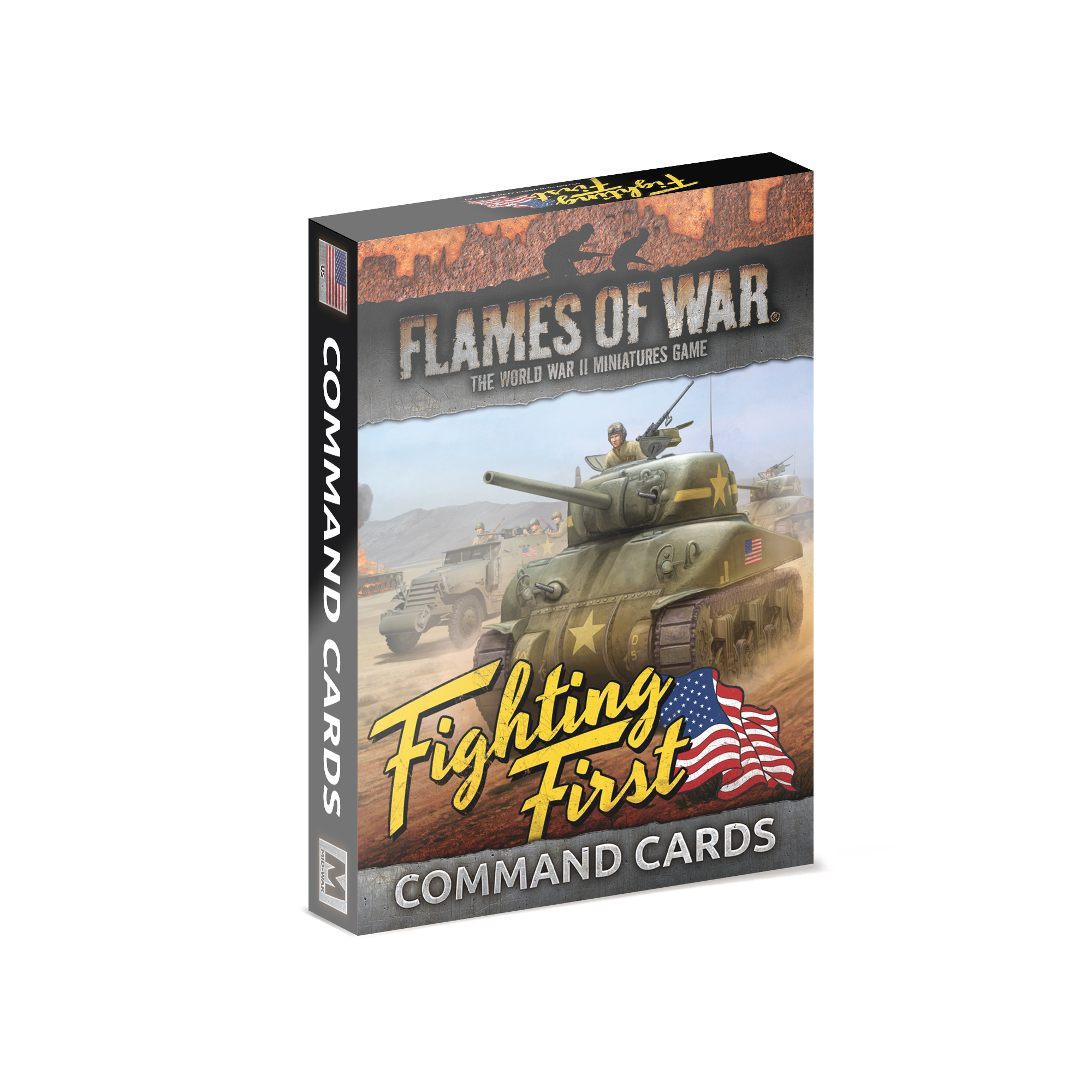 Flames of War: Fighting First Command Cards  