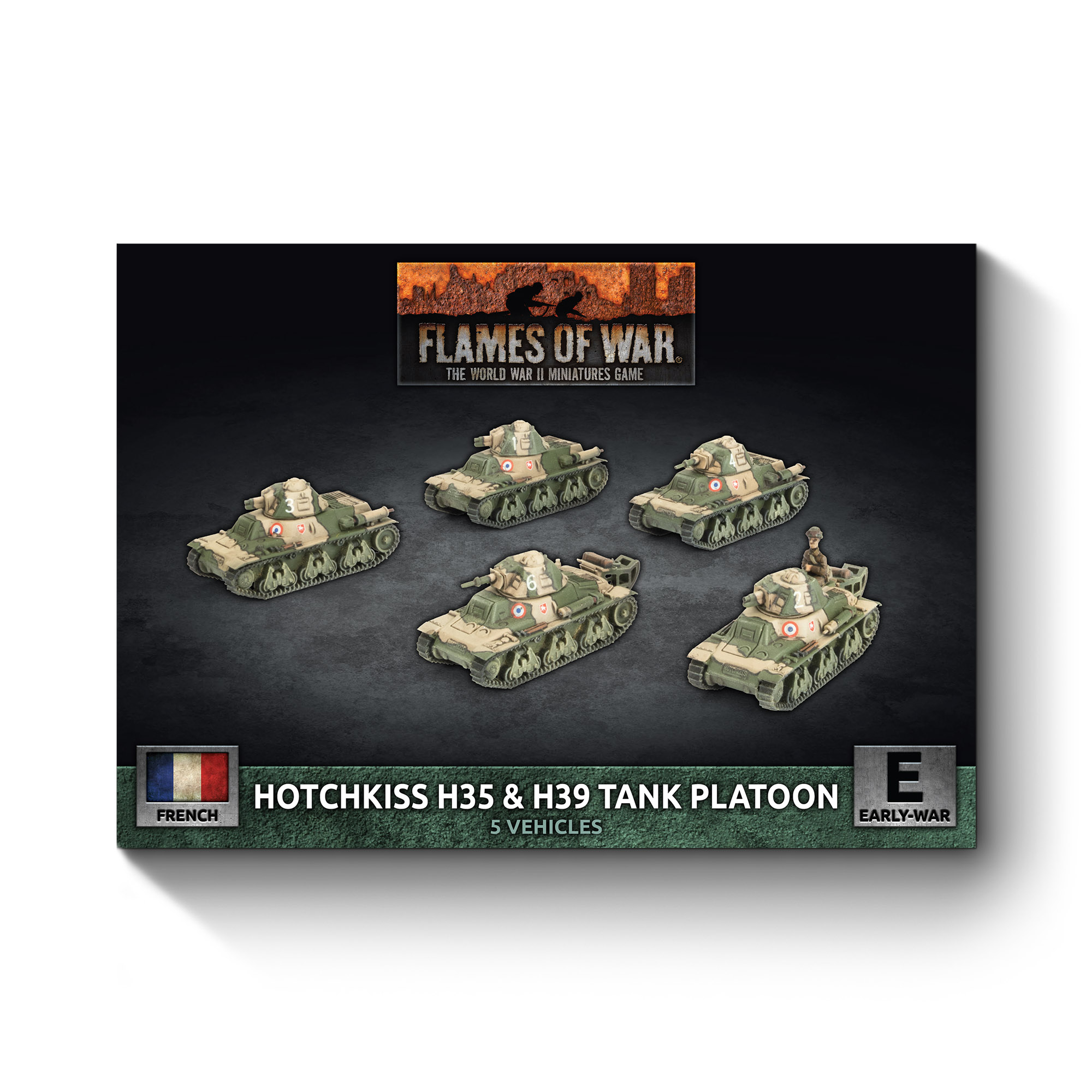 Flames of War: French: H35 / H39 Hotchkiss Tank Platoon 