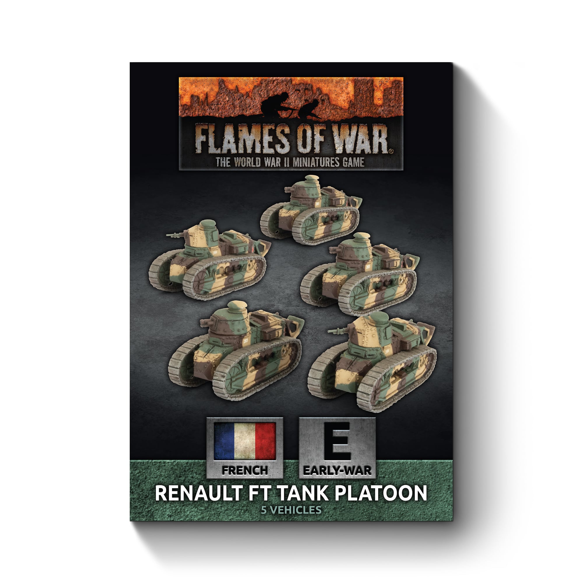 Flames of War: French: Renault FT Tank Platoon  