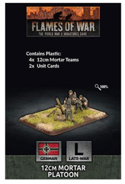 Flames of War: German: 12cm Mortar Platoon 