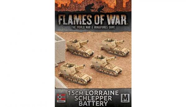 Flames of War: German: 15cm Lorraine Schlepper Battery 
