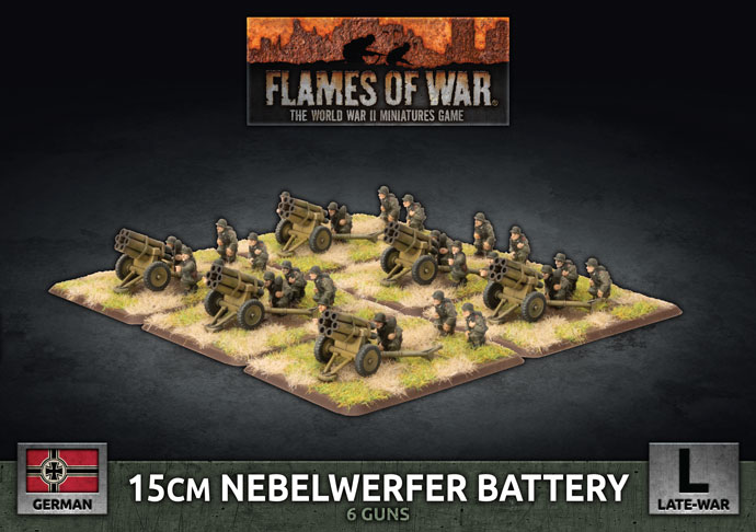 Flames of War: German: 15cm Nebelwerfer Battery 