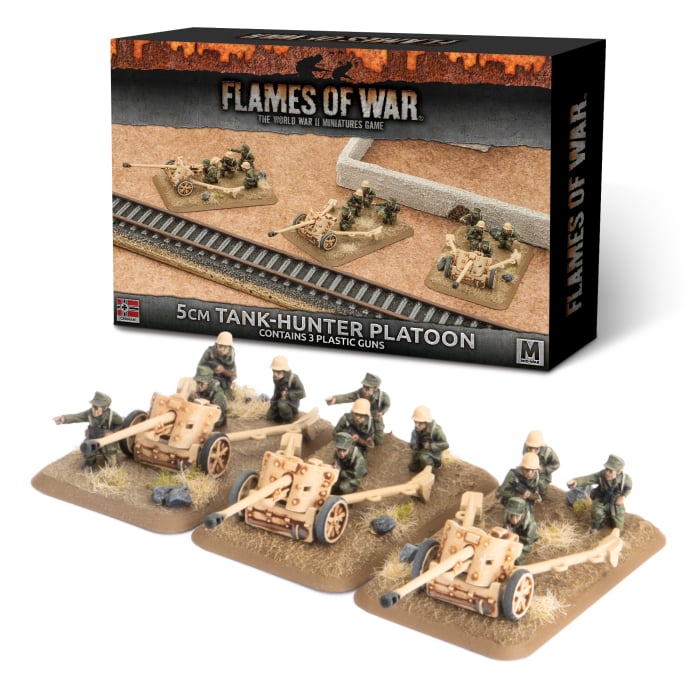Flames of War: German: 5cm Tank-Hunter Platoon 