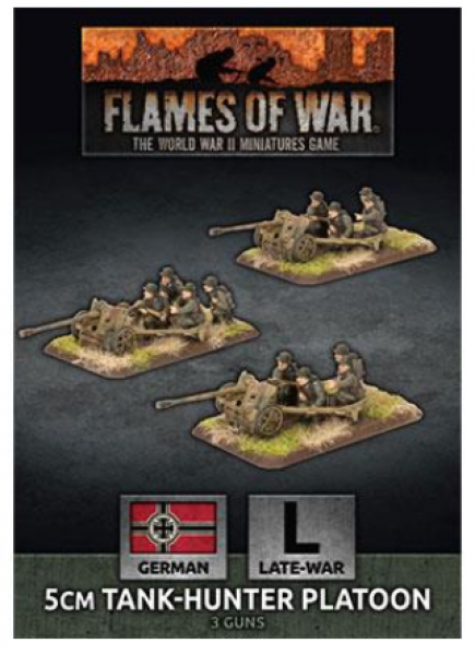 Flames of War: German: 5cm Tank Hunter Platoon  