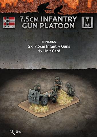 Flames of War: German: 7.5 Infantry Gun Platoon 