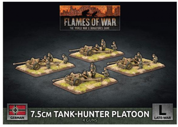 Flames of War: German: 7.5cm Tank Hunter Platoon 
