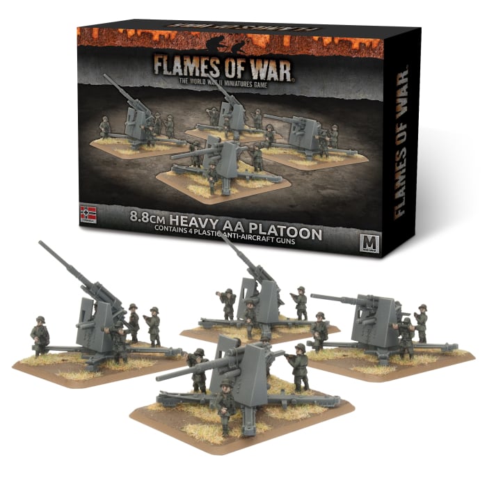 Flames of War: German: 8.8cm Heavy AA Platoon 