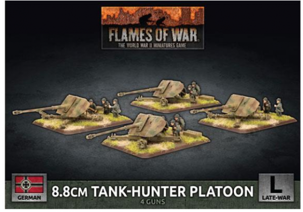 Flames of War: German: 8.8cm Tank-Hunter Platoon  