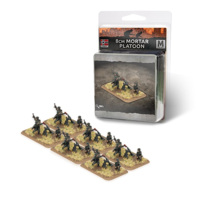 Flames of War: German: 8cm Mortar Platoon 