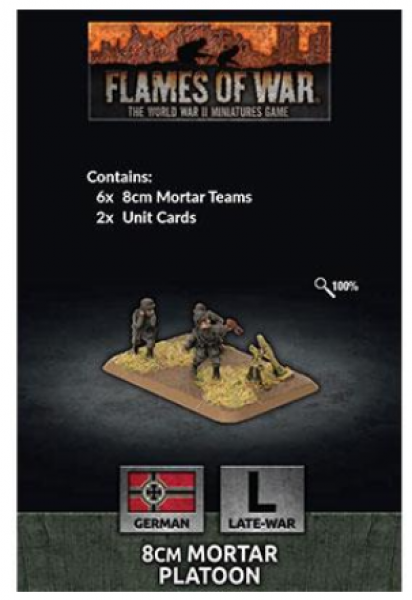 Flames of War: German: 8cm Mortar Platoon 