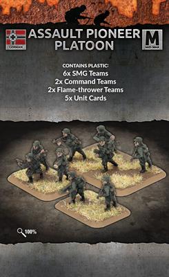 Flames of War: German: Assault Pioneer Platoon 