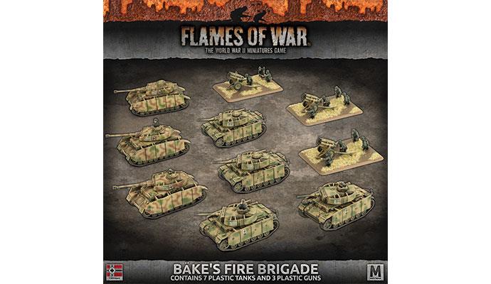 Flames of War: German: Bäkes Fire Brigade Army Deal 