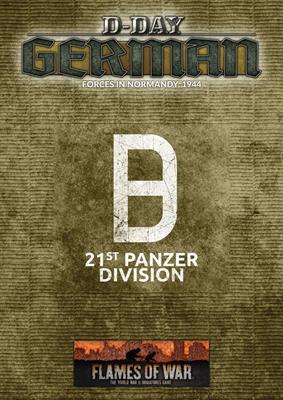 Flames of War: German: D-Day 21st Panzer 