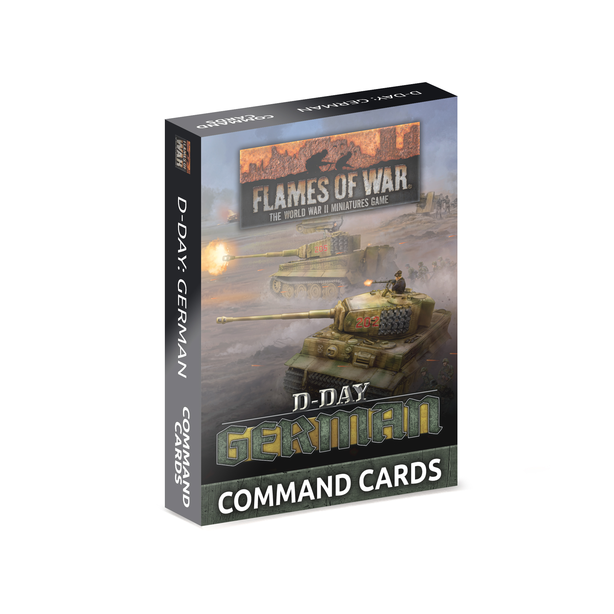 Flames of War: German: D-Day: German: Command Cards 