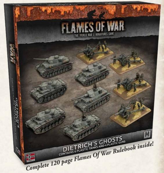 Flames of War: German: Dietrichs Ghosts 