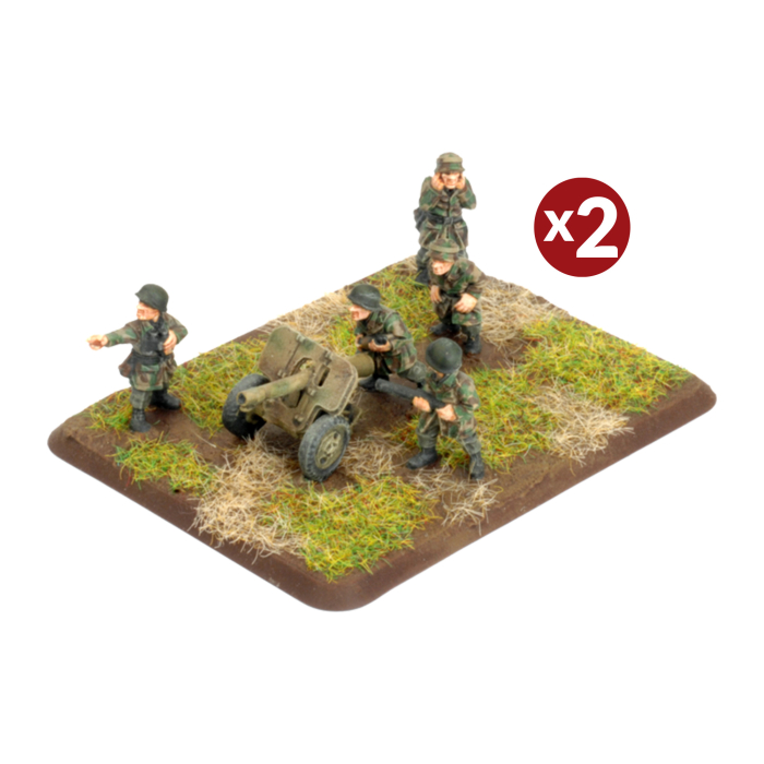 Flames of War: German: Fallschirmjäger 10.5cm Recoilless Battery 