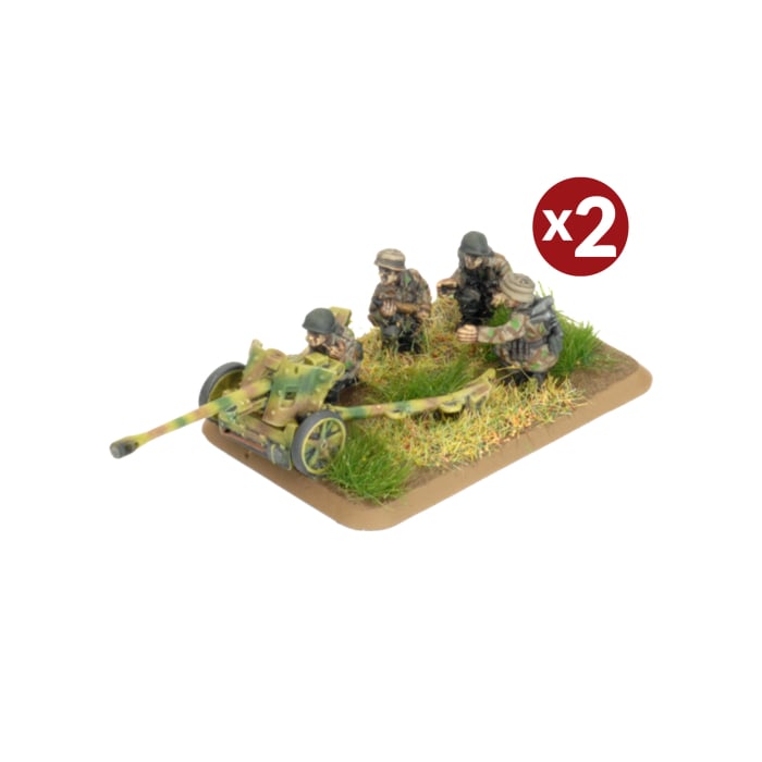 Flames of War: German: Fallschirmjäger 5cm Tank-hunter Platoon 